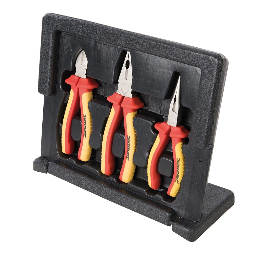 Silverline Expert VDE Pliers Set 3Pce