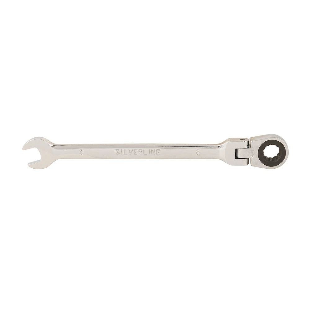 Silverline Flexible Head Ratchet Spanner