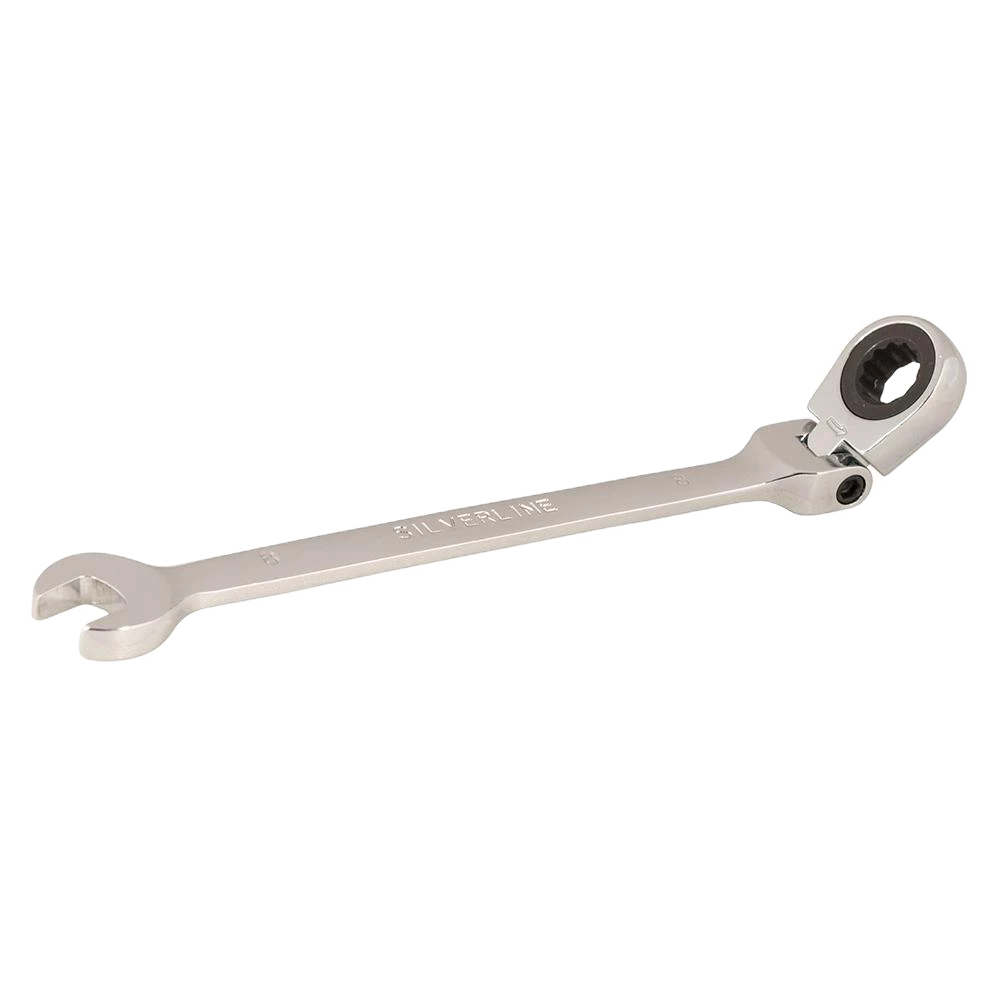 Silverline Flexible Head Ratchet Spanner