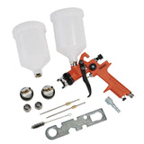 Draper Tools HVLP Air Paint Spray Gun, 600ml, 1.3/1.4/2mm