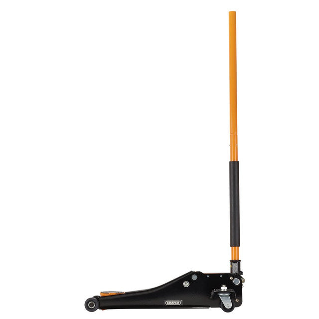 Draper Tools Trolley Jack, 2.25 Tonne, Orange