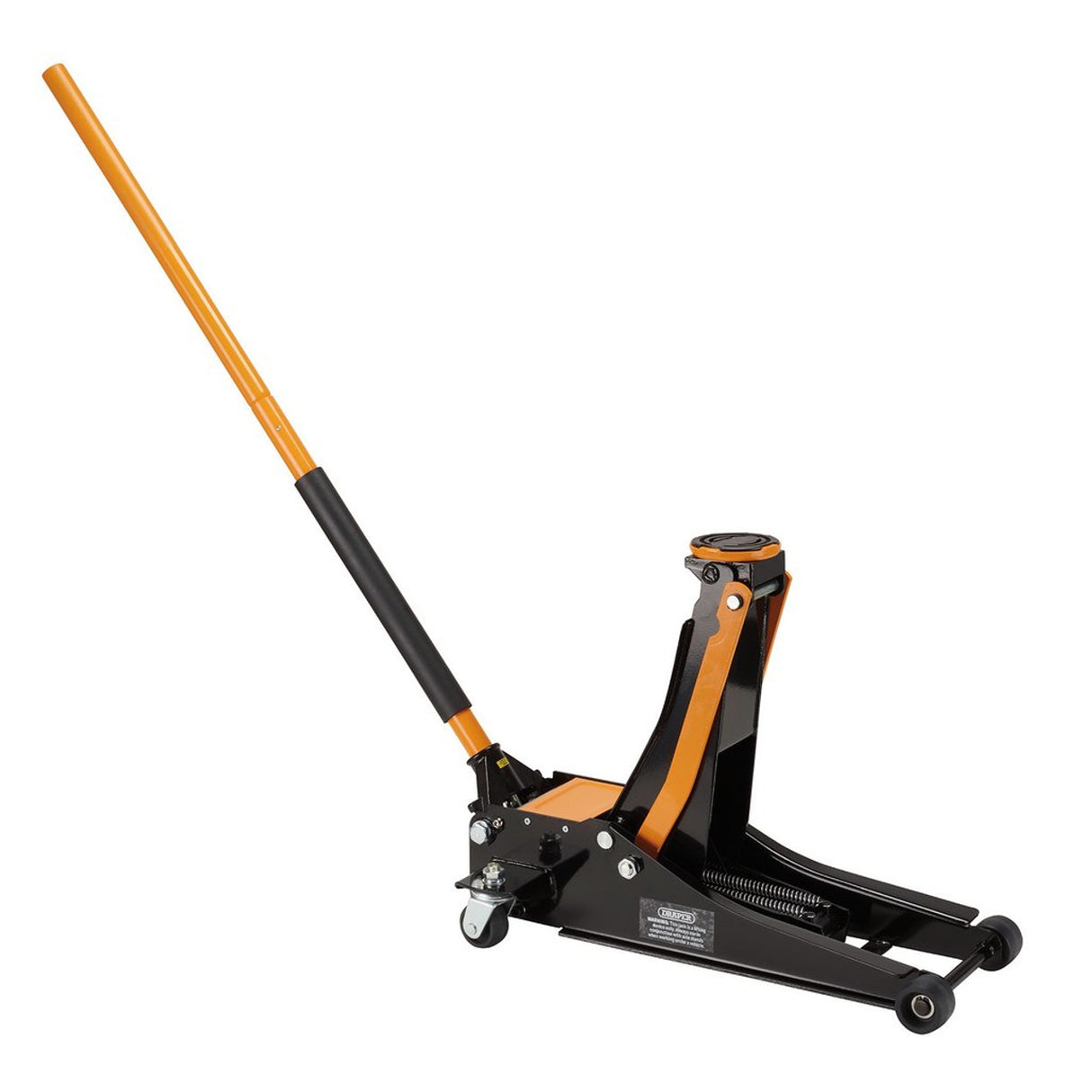 Draper Tools Trolley Jack, 2.25 Tonne, Orange