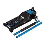 Draper Tools Trolley Jack, 3 Tonne, Blue