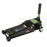 Draper Tools Trolley Jack, 3 Tonne, Green