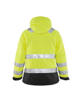 Blaklader Women's Hi-Vis Winter Jacket 4872 #colour_hi-vis-yellow-black