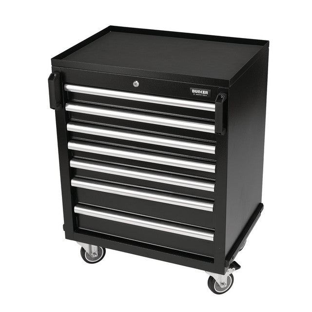 Draper Tools Bunker Modular Mobile Cabinet, 7 Drawer, 646mm