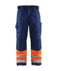 Blaklader Hi-Vis Winter Trousers 1862 - Hi-Vis Orange/Navy blue
