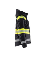 Blaklader Winter Jacket Hi-Vis 4480 #colour_black-hi-vis-yellow