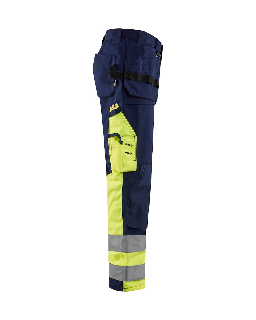 Blaklader Hi-Vis Trousers 15291860 - Navy Blue/Hi-Vis Yellow