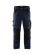 Blaklader Trousers without Nail Pockets 1556 #colour_dark-navy-black