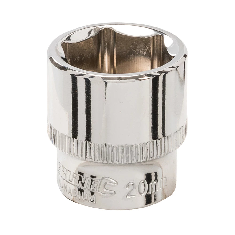 Silverline Socket 3/8" Drive 6t Metric