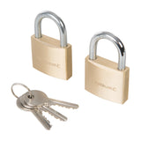 Silverline Keyed Alike Padlocks 2Pk