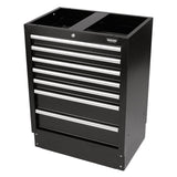 Draper Tools Bunker Modular Floor Cabinet, 7 Drawer, 680mm