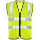 Supertouch Hi Vis Yellow Zip Vest