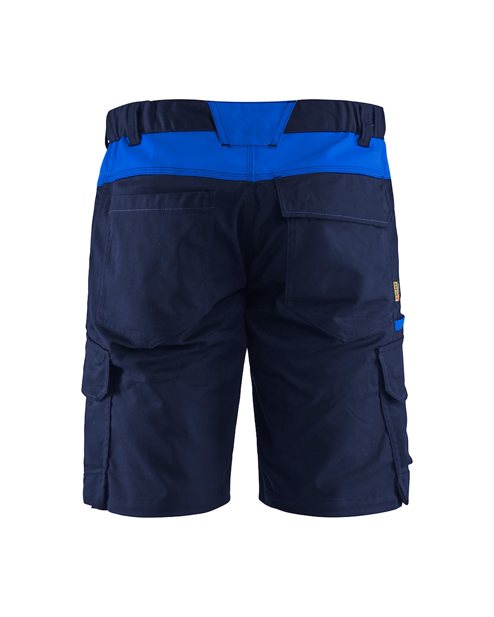 Blaklader Industry Shorts Stretch 1446 #colour_navy-blue-cornflower-blue