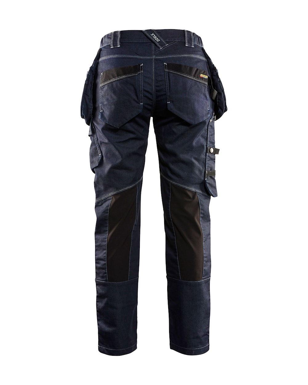 Blaklader Women's Craftman Trousers X1900 Stretch 7990 #colour_navy-blue-black