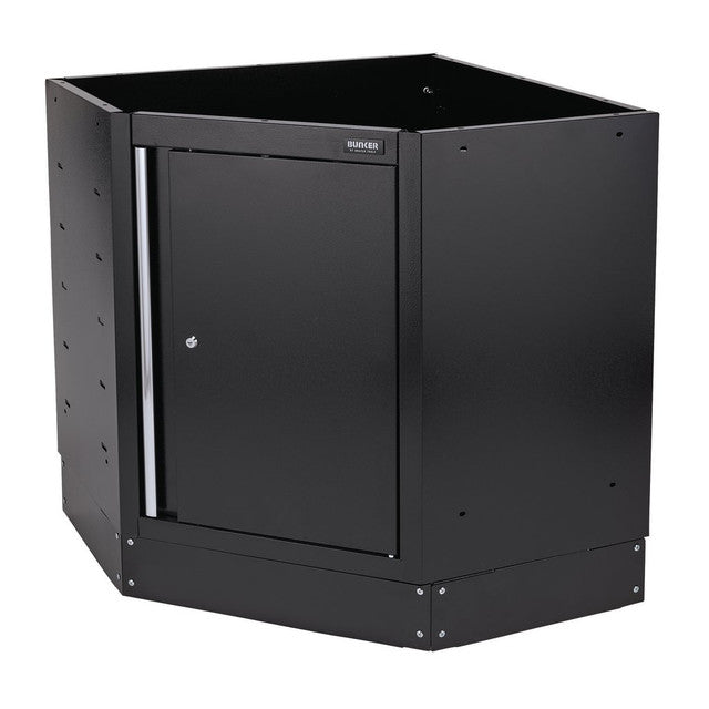 Draper Tools Bunker Modular Corner Floor Cabinet, 865mm