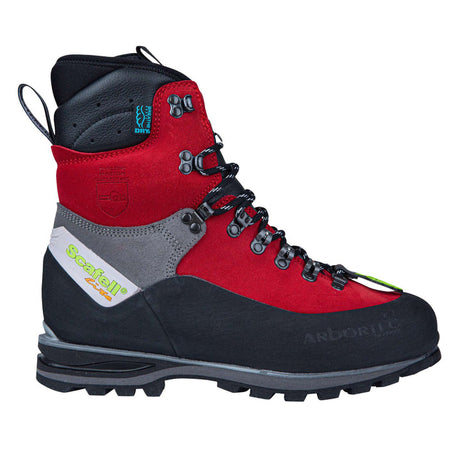 Arbortec Scafell Lite Chainsaw Boot Class 2 #colour_red
