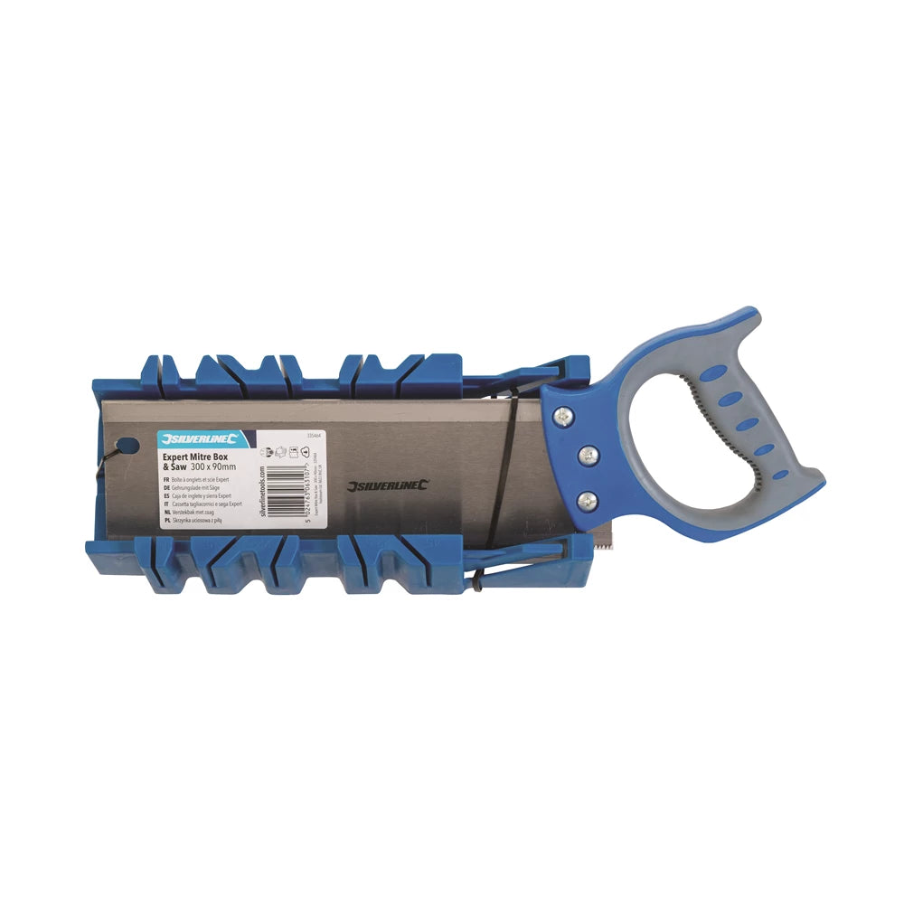 Silverline Expert Mitre Box & Saw