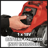 Einhell Power X-Change Mower 18V, 33cm Width - Body Only