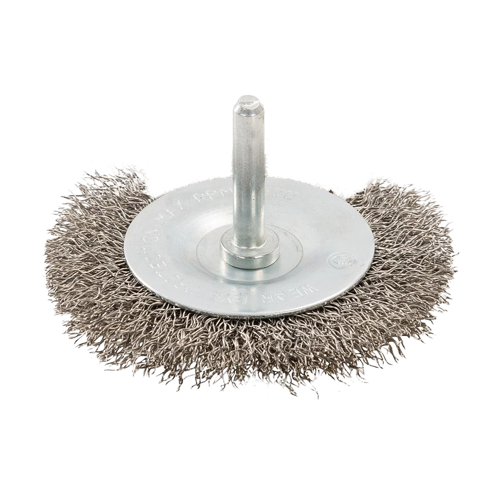 Silverline Rotary Stainless Steel Wire Wheel Brush