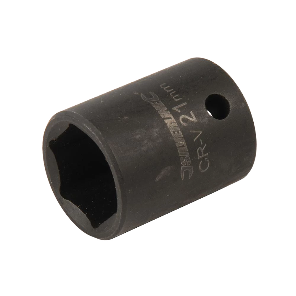 Silverline Impact Socket 1/2" Drive 6Pt Metric