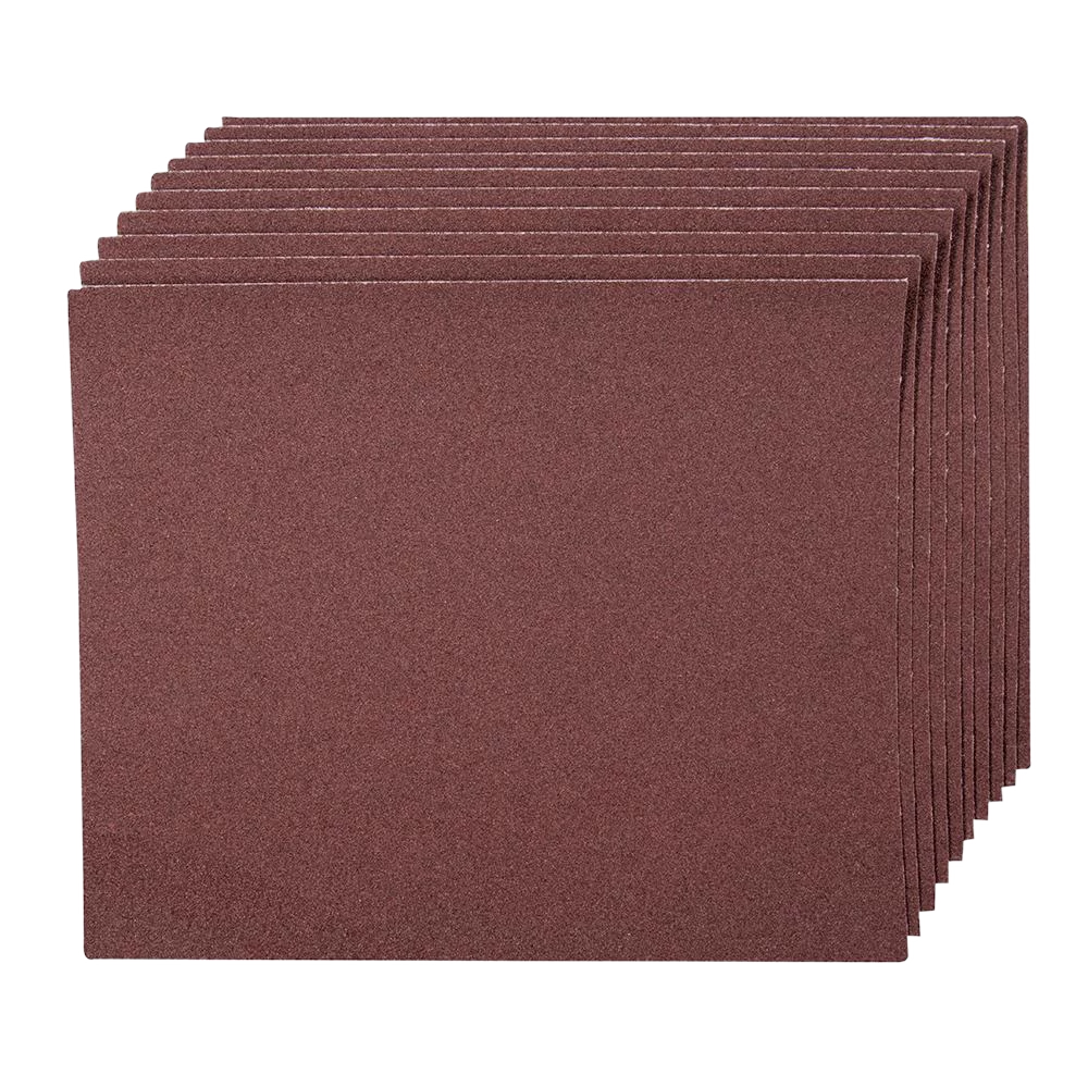 Silverline Emery Cloth Sheets 10Pk - 120 Grit