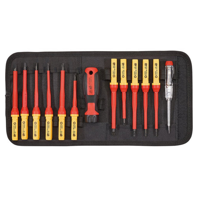 Draper Tools Interchangeable Blade Screwdriver Set (13 Piece)