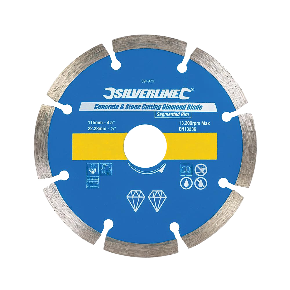 Silverline Concrete & Stone Cutting Diamond Blade