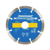 Silverline Concrete & Stone Cutting Diamond Blade