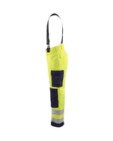 Blaklader Hi-Vis Winter Trousers 1885 - Hi-Vis Yellow/Navy Blue