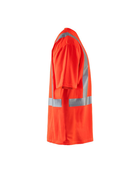 Blaklader Uv T-Shirt Hi-Vis 3382 #colour_red-hi-vis