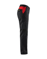 Blaklader Women's Industry Trousers 7104 #colour_black-red