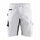Blaklader Painter's Shorts with Stretch 1094 #colour_white-dark-grey