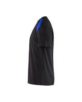 Blaklader T-Shirt 3379 #colour_black-cornflower-blue