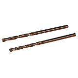 Silverline Cobalt Drill Bits 2Pk