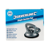 Silverline Suction Pad Aluminium - 50kg Single