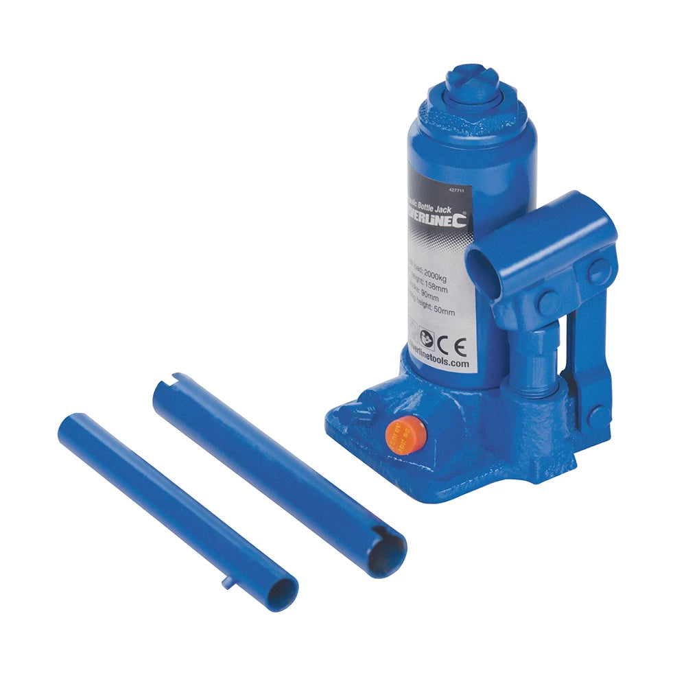 Silverline Hydraulic Bottle Jack 2 Tonne