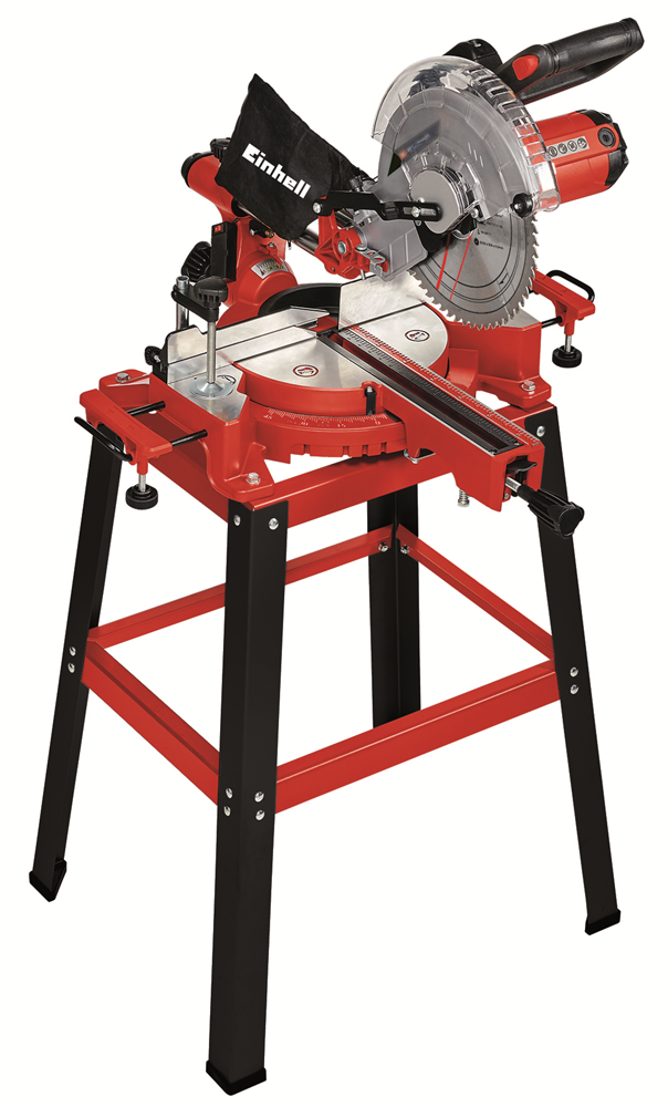 Einhell 1900W 254mm Single Bevel Sliding Mitre Saw with Stand