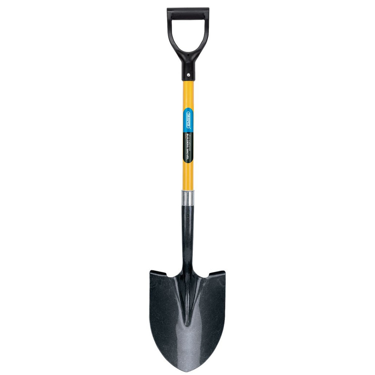 Draper Tools Round Point Builders Shovel With Fibreglass Shaft