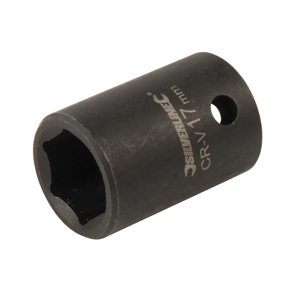 Silverline Impact Socket 1/2" Drive 6Pt Metric