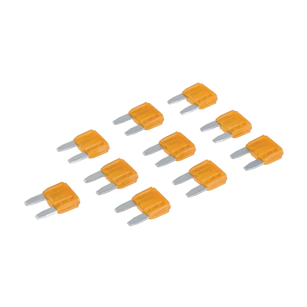 Silverline ATM Automotive Mini Blade Fuses 10Pk