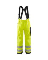 Blaklader Rain Trousers Hi-Vis Level 3 1306 #colour_hi-vis-yellow