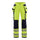 Blaklader Women's 4-Way-Stretch Hi-Vis Trousers 7197 #colour_hi-vis-yellow-navy-blue