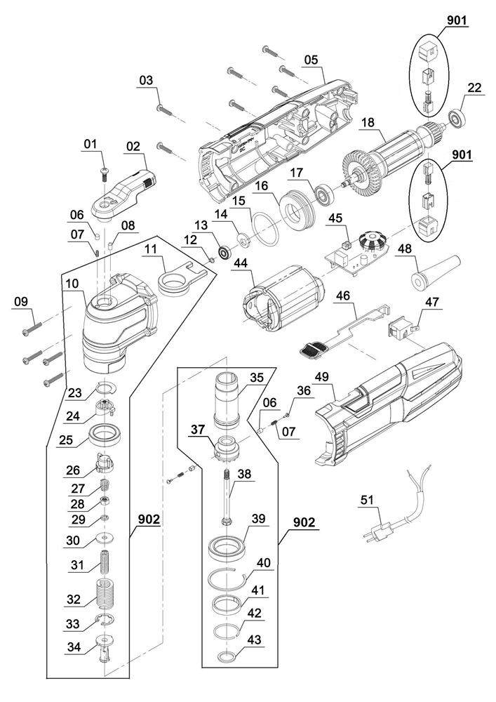 Einhell 300W Multi Tool Kit