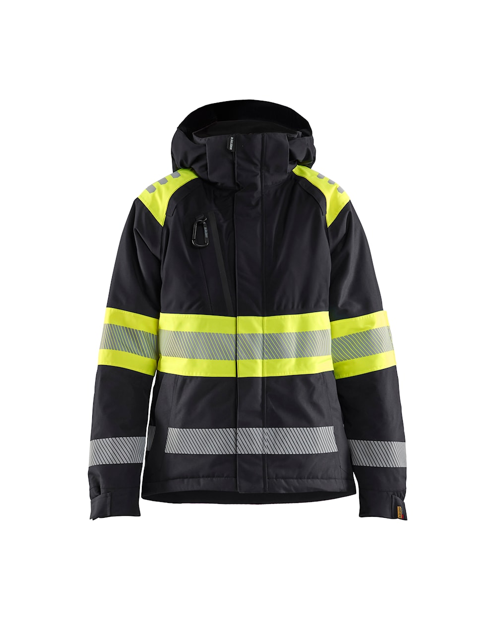 Blaklader Women's Winter Jacket Hi-Vis 4470 #colour_black_hi-vis-yellow