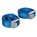 Silverline Cam Buckle Tie Down Strap 2.5M X 25Mm 2Pk