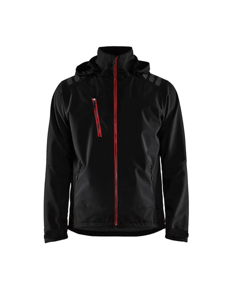 Blaklader Softshell Jacket 4749 #colour_black-red