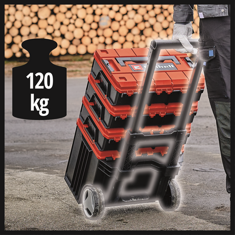 Einhell Deep Stackable Case with Trolley