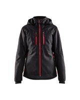 Blaklader Women's Lightweight Lined Functional Jacket 4972 #colour_black-red